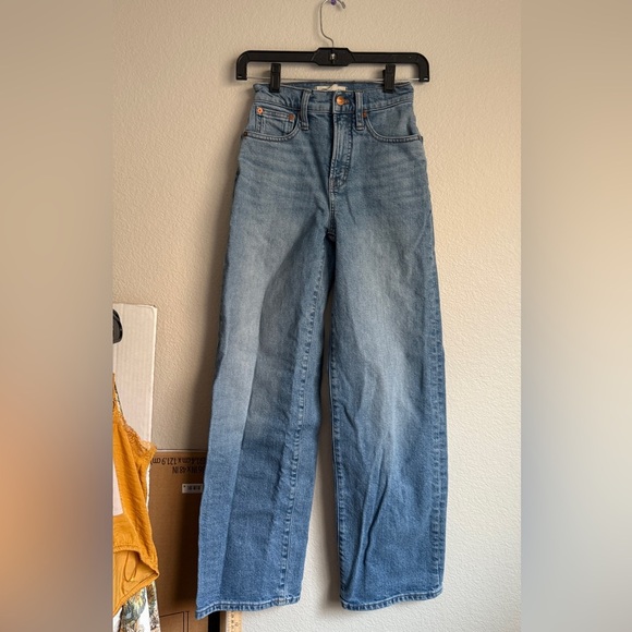 The Perfect Vintage Wide-Leg Jean Madewell jeans Sold out - Picture 3 of 5